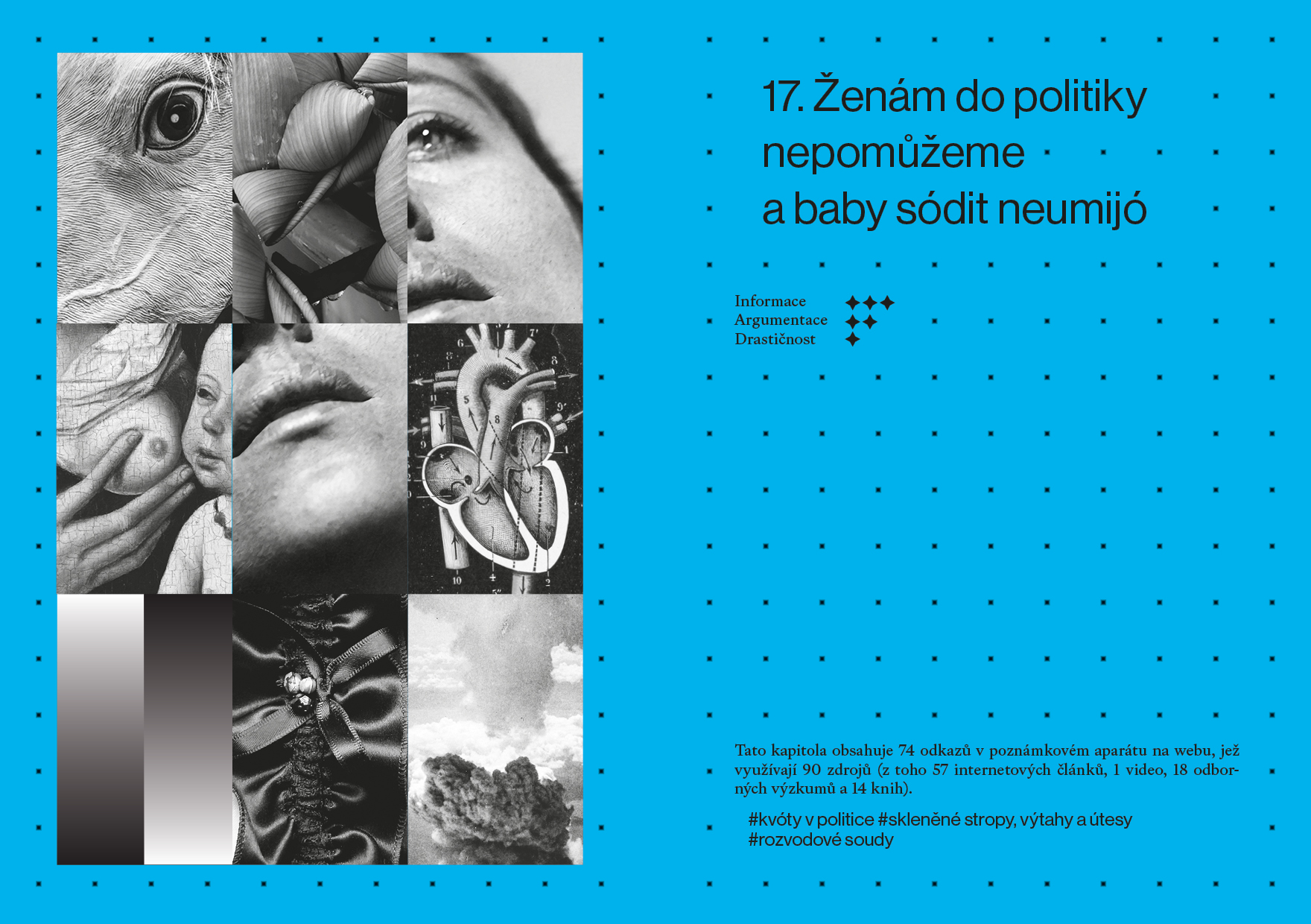 17. Ženám do politiky nepomůžeme a baby sódit neumijó