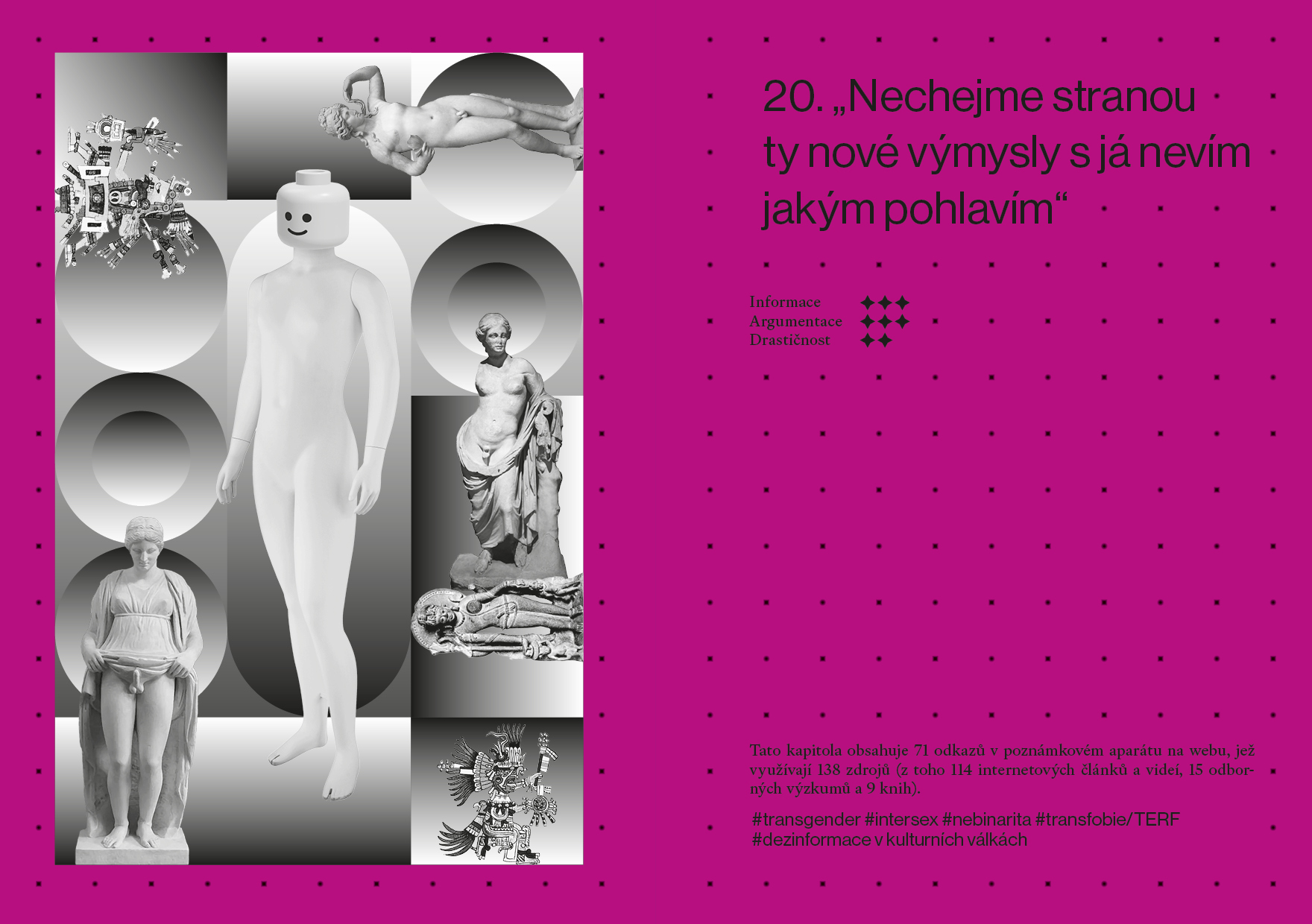 20. „Nechejme stranou ty nové výmysly s já nevím jakým pohlavím“